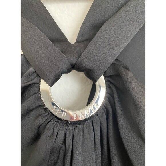 NWT Ted Baker circle detailed maxi dress  Size US4 - Picture 9 of 10